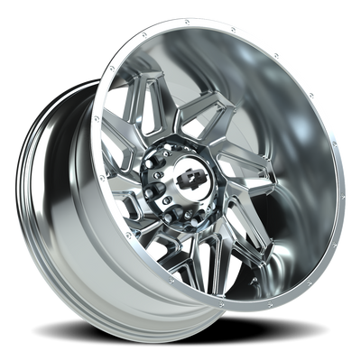 Vision Wheel 8-170 CHR SPYDER Chrome Wheel 8x170mm Bolt Pattern