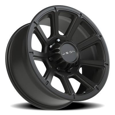 Vision Wheel 8-180 MB Matte Black Turbine Automotive Wheel
