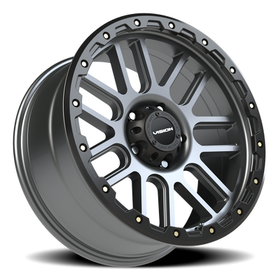 Vision Wheel 5-150 GM W/YZINC VOR NEMESIS Gunmetal Wheel