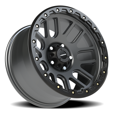 Vision Wheel 5x5.0" Gunmetal with Zinc Nemesis Wheel