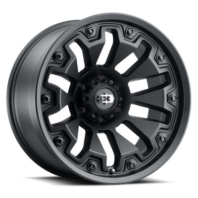 Vision Wheel 5x127mm Satin Black VIS WHL Automotive Wheel Rim