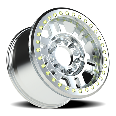Vision Wheel 6x5.5" Satin Black Forged Manx Wheel