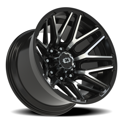 Vision Wheel 8-170 GBMF Gloss Black Machined Wheel