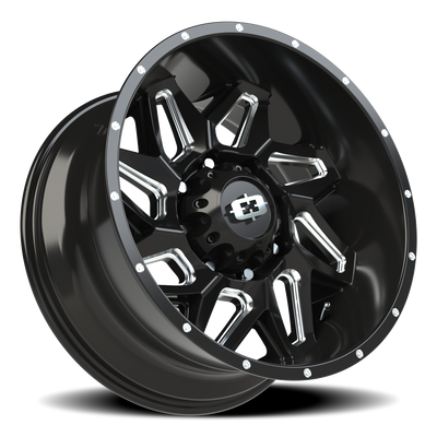 Vision Wheel 8-165.1 GBMS Spyder Gloss Black Machined Wheel