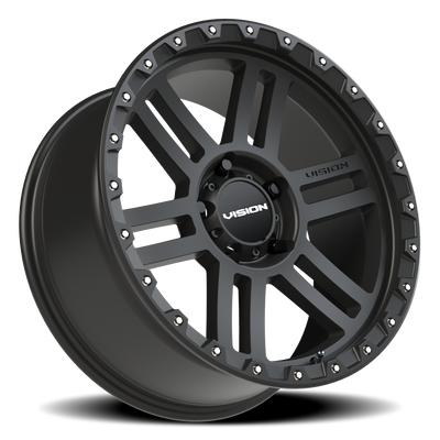 Vision Wheel MANX2 5x139.7mm Satin Black Automotive Wheel