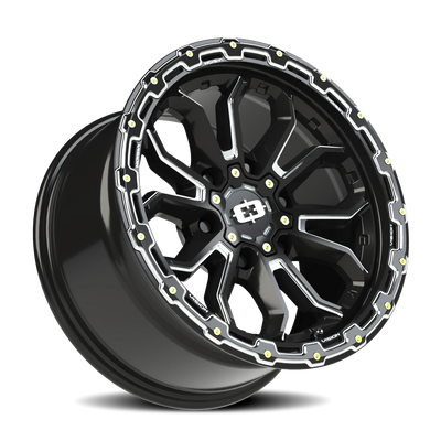 Vision Wheel 6-Lug 5.5" Gloss Black Korupt Wheel Rim