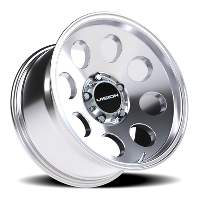 5x135mm Polished Vision Midway Wheel