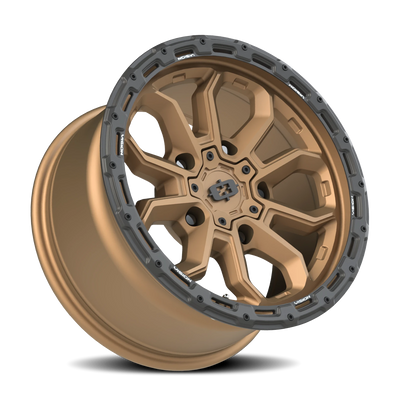 Vision Wheel Korupt 5x5" Satin Black Automotive Wheel Rim