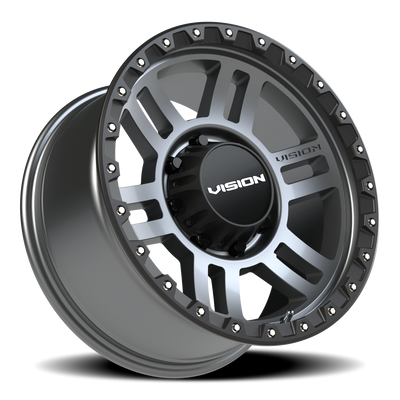 Vision Wheel MANX2 8x170mm Satin Gunmetal Black Automotive Wheel