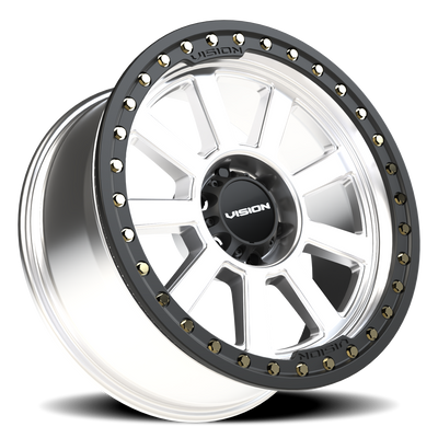 6-139.7 ACBR Vision Ojos Drilled Wheel - Satin Black