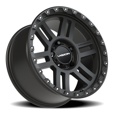 Vision Wheel 5-150 SB MANX2 – Satin Black Automotive Wheel