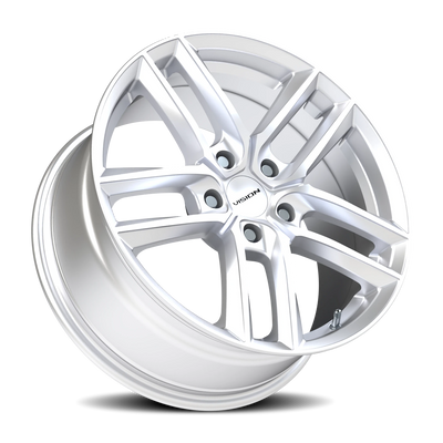 Vision Wheel 5-112 HS VIS Clutch Satin Black Automotive Wheel