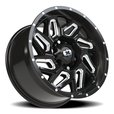 Vision Wheel 6-135 GBMS Spyder - 6x135mm Gloss Black Machined Wheel