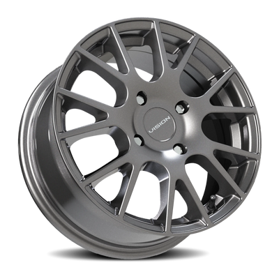 Vision Wheel 4-114.3mm Gunmetal HELLION Automotive Wheel