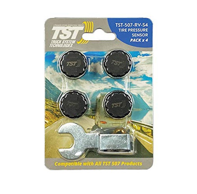 TRUCK SYSTMS TST507RVS4 4 PACK 507 CAP SENSORS W/REP BATT TRUCK SYSTMS TST507RVS4 4 PACK 507 CAP SENSORS W/REP BATT