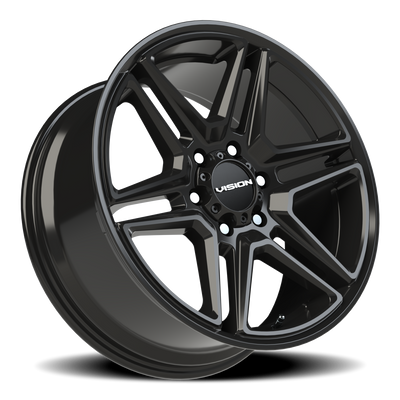 Vision Wheel 6-135 GB VIS WEDGE Automotive Wheel