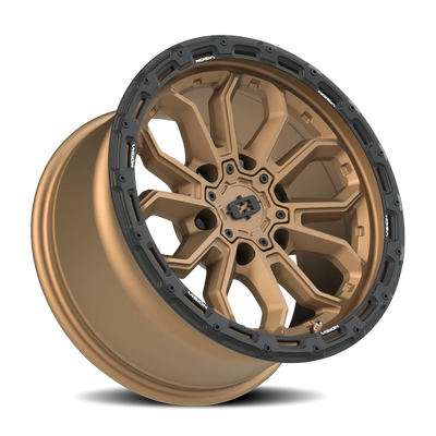 Vision Wheel 6-5.5 SB VIS KORUPT – 6-Lug 5.5-Inch Satin Black Automotive Wheel
