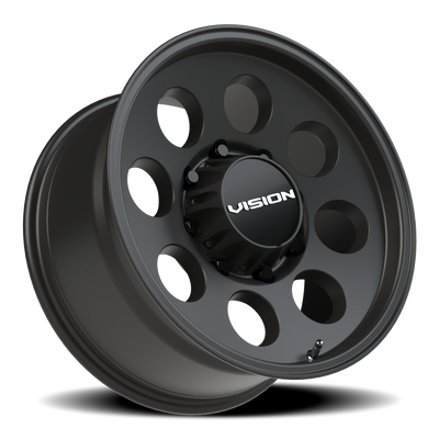 Vision Wheel 5-114.3mm Satin Black Midway Wheel