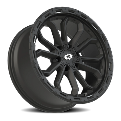 Vision Wheel 6-135 SB Korupt - 6-Lug 135mm Satin Black Automotive Wheel