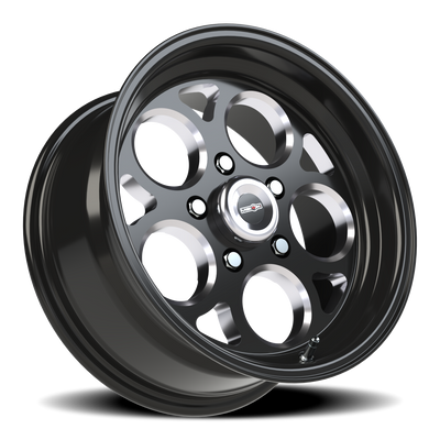 Vision Wheel 5x4.75 Gloss Black Machined SSR Mag Wheel