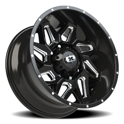 Vision Wheel 8-165.1 GBMS Spyder Gloss Black Machined Automotive Wheel