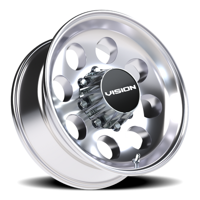 Vision Wheel 8x6.5 Polished Midway Automotive Wheel Rim