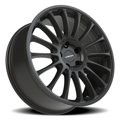 Vision Wheel 5-108 SB Monaco – 5x108mm Satin Black Automotive Wheel