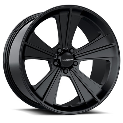 Vision Wheel 5-120/4.72 SB VIS MISSILE Satin Black Wheel