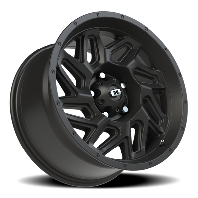 Vision Wheel 5-127 SB Spyder Satin Black Wheel – 5x127mm Bolt Pattern