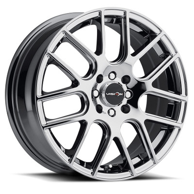 Vision Wheel 5x112/114.3 Chrome VIS Cross Automotive Wheel