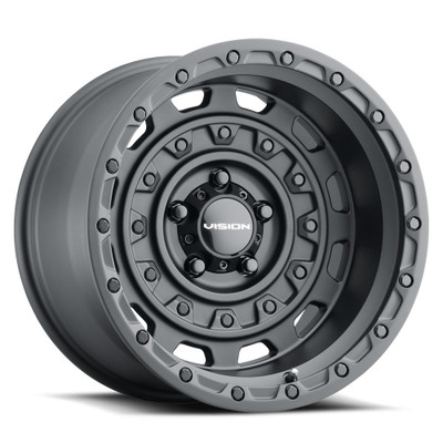 Vision Wheel 6-135 SB VIS TACTICAL 6x135mm Satin Black Wheel