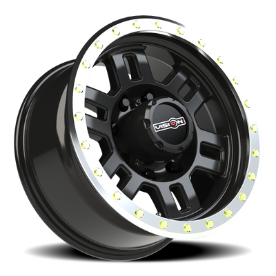 Vision MANX 8x170mm Wheel - Gloss Black Machined Finish
