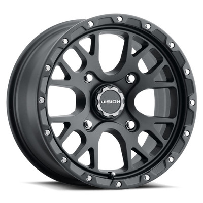 Vision Wheel 4-115 Rocker Satin Black Automotive Wheel