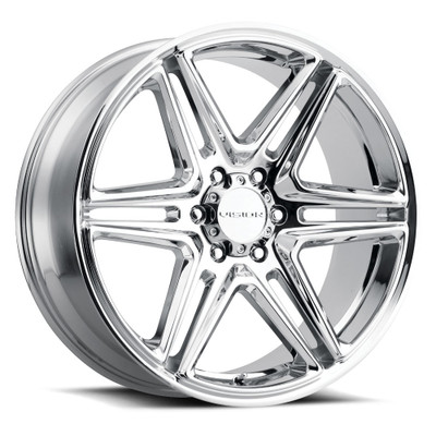 Vision Wheel 6-Lug 5.5-Inch Chrome Wedge Wheel