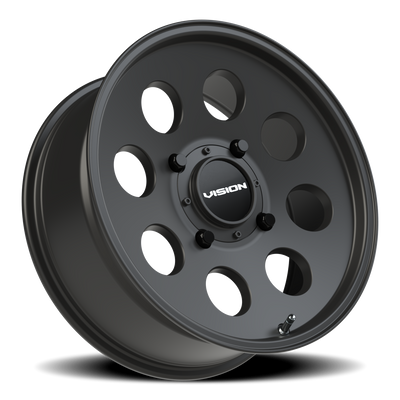Vision Wheel 4-156 SB Midway Satin Black Automotive Wheel
