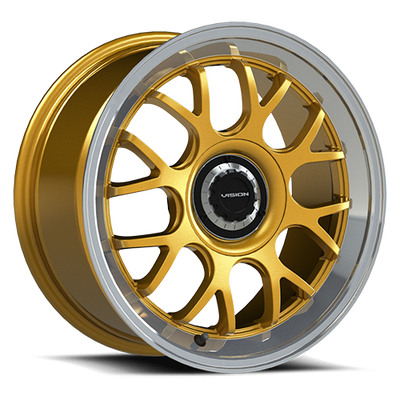 Vision Wheel 5x4.25/4.5 Satin Black Alpine Automotive Rim