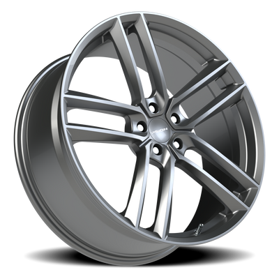 Vision Wheel 5x4.5 Gunmetal Automotive Wheel