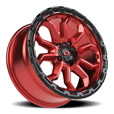 Vision Wheel 5-110 Gloss Black Lip Korupt Automotive Wheel