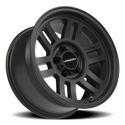 Vision Wheel 5x4.5 Satin Black Overland Wheel