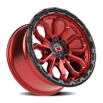 Vision Wheel 6-Lug 5.5" Gloss Black KORUPT Automotive Wheel Rim