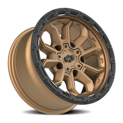 Vision Wheel 5x5.5" Satin Black KORUPT Wheel