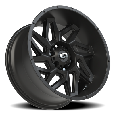 Vision Wheel 6-135 SB Spyder Satin Black Automotive Wheel