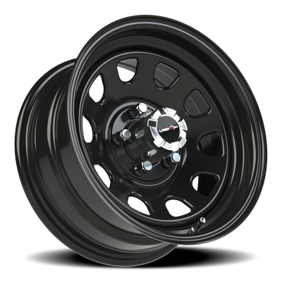 Vision Wheel 5x4.75" Black Steel Wheel