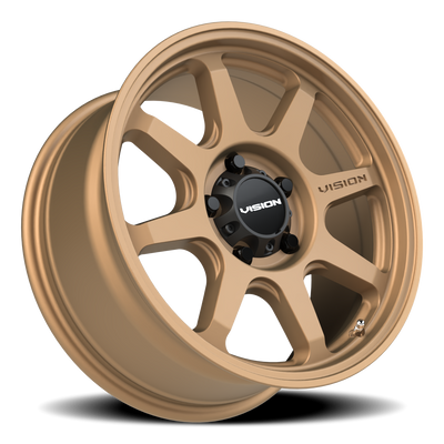 Vision Wheel 5x5.0 BZ Flow Bronze Finish 5-Lug Automotive Wheel