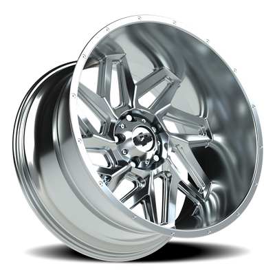 Vision Wheel 5-139.7 Chrome Spyder Wheel