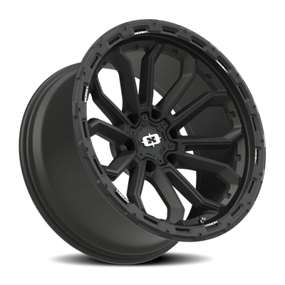 Vision Wheel 6-135 SB Korupt Satin Black Automotive Wheel