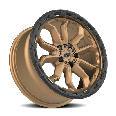 5x5.0" Satin Black Vision Korupt Wheel