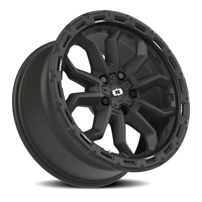 Vision Wheel 5-110 SB VIS KORUPT 5x110mm Satin Black Wheel