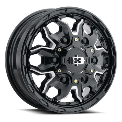 Vision Wheel 5-160 GBMS Korupt 5x160mm Gloss Black Machined Wheel