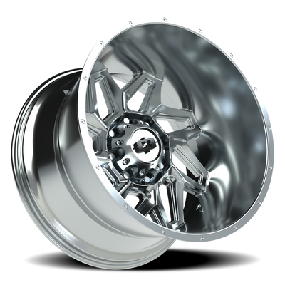 Vision Wheel 8-165.1 Chrome VIS Spyder Automotive Wheel Rim